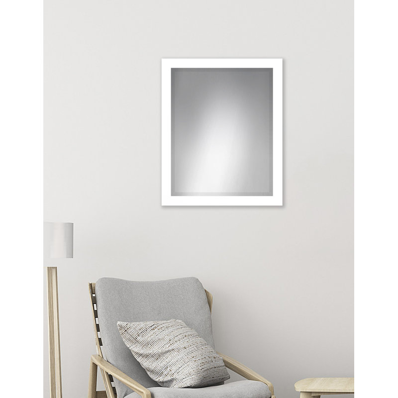 Miroir pleine grandeur Tacony, H 25 po x l 21 po, Blanc