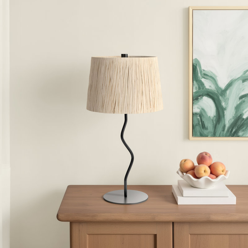 Renata Industrial 1-Light Iron Table Lamp