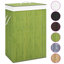 Panier à linge pliable Panier à linge Panier à linge sale en bambou-378464437-378464439