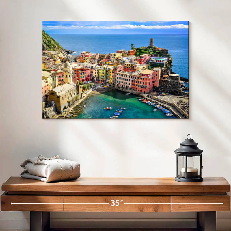 Nicci Vernazza Village, H 16 po x l 24 po
