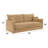 Chenille Sofa W/2 Pillows (Can Turn Into A Sofa Bed)
