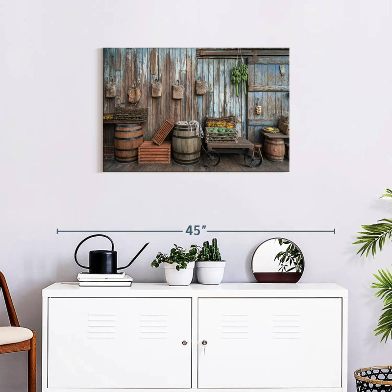 Lilie Rustic Fruit Stands, 20" H x 30" W