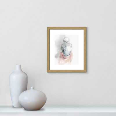 «Pastel Woman I» par Isabelle 7, reproduction d'art