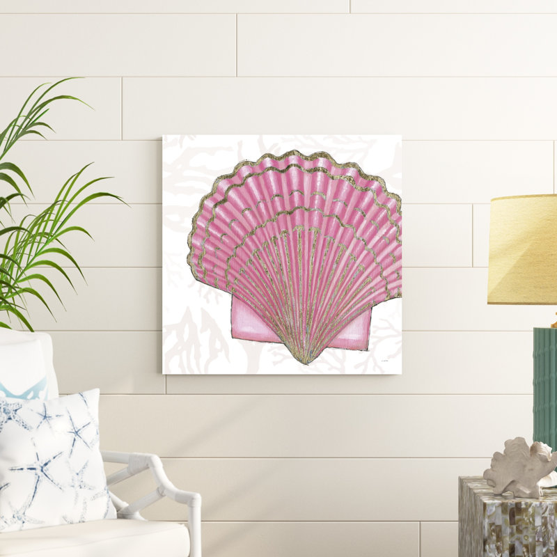 Coquilles chatoyantes V, H 30 po x l 30 po x P 1,25 po