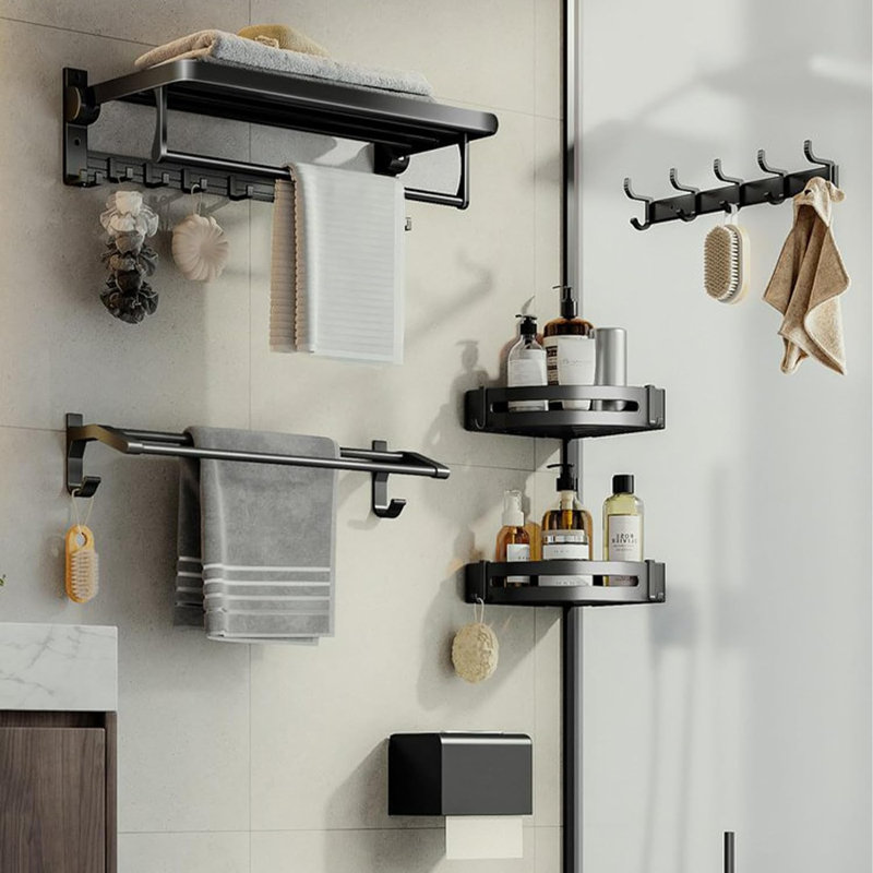 1 Wall Towel Rack
