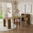 Modern Extendable Dining Table With Storage-970616856
