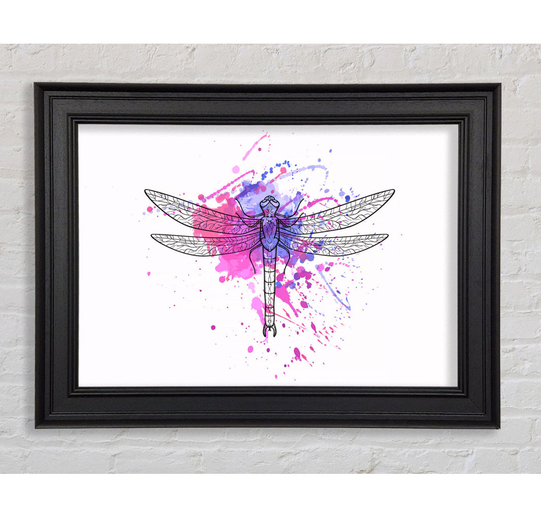 Dragonfly Splash - Druck