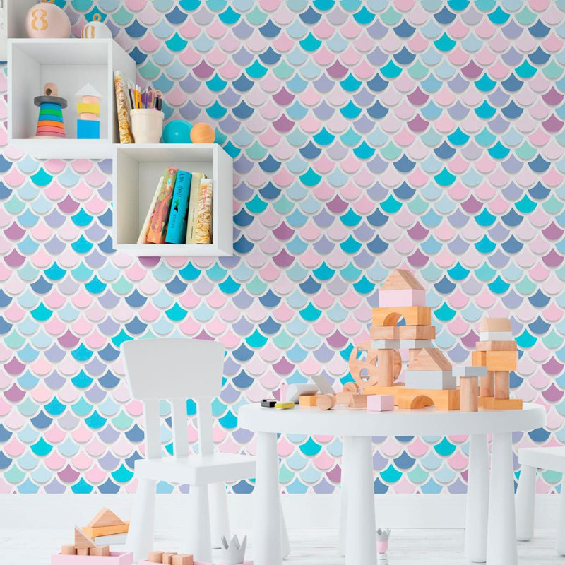 Dashal Peel & Stick Geometric Roll
