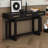57-Inch Console Table, Minimalist Style Extra Long Entryway Table Sofa Table With Three Drawers & Sturdy Construction-708003554