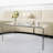 39.25" Long Rectangle All Acrylic 15Mm Thick Waterfall Coffee Table, Clear
