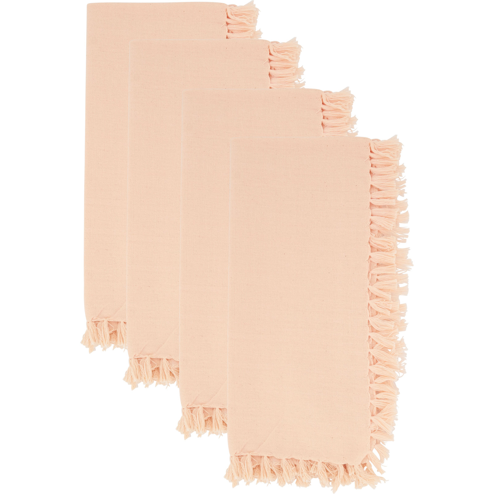 Sabrina Reversible Cotton Napkin, Pink