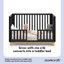 Lit de bébé convertible standard 3-en-1 Santos-94454894