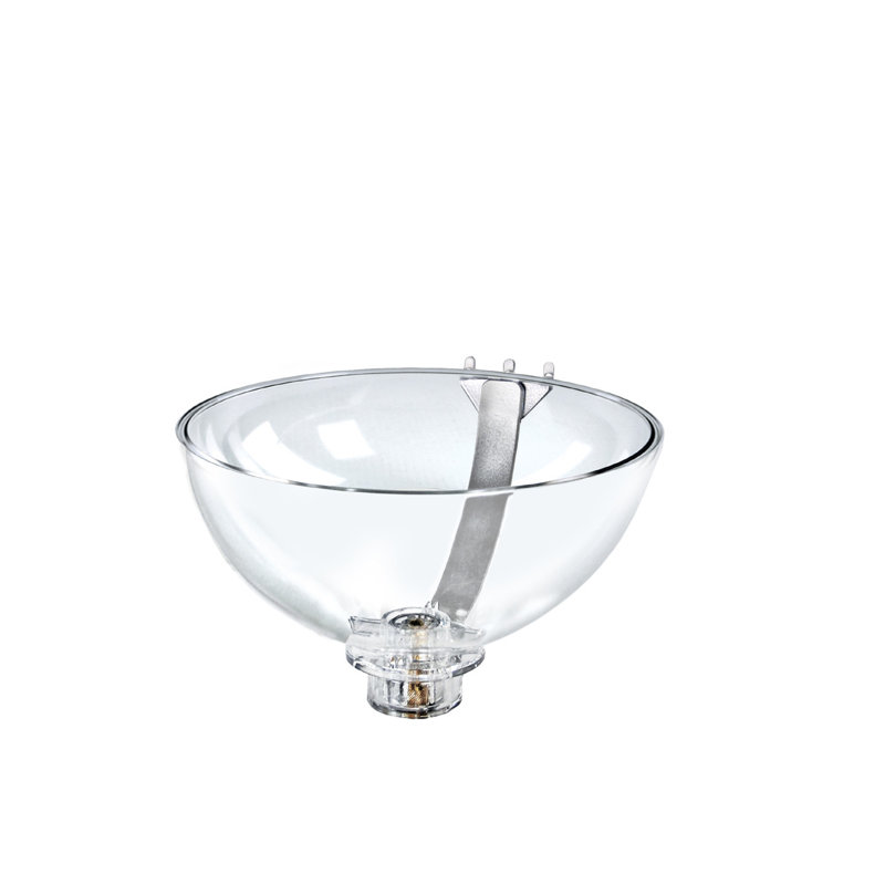 14" Bowl Display with Curved Metal Arm for Pegboard/Slatwall