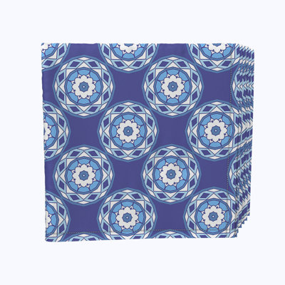 Polyester Abstract Square Napkin