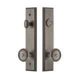 Carré Complete Entry Knob Set with Single Cylinder Deadbolt