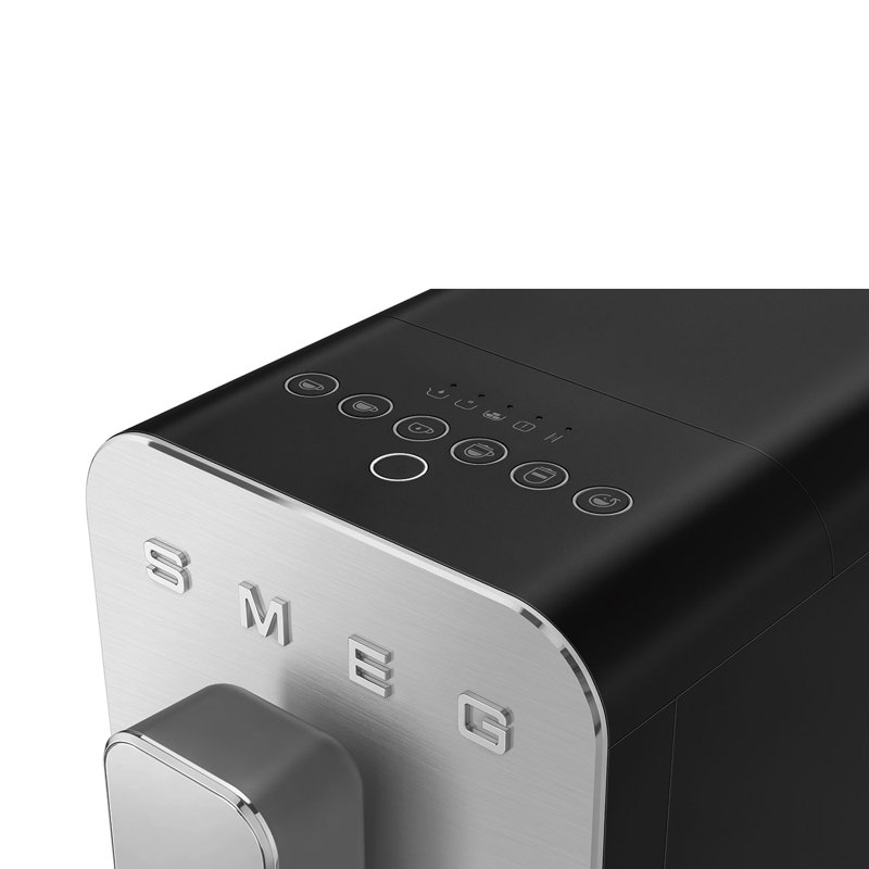 Smeg Fully Automatic Espresso Maker W External Milk Container, Matte Black