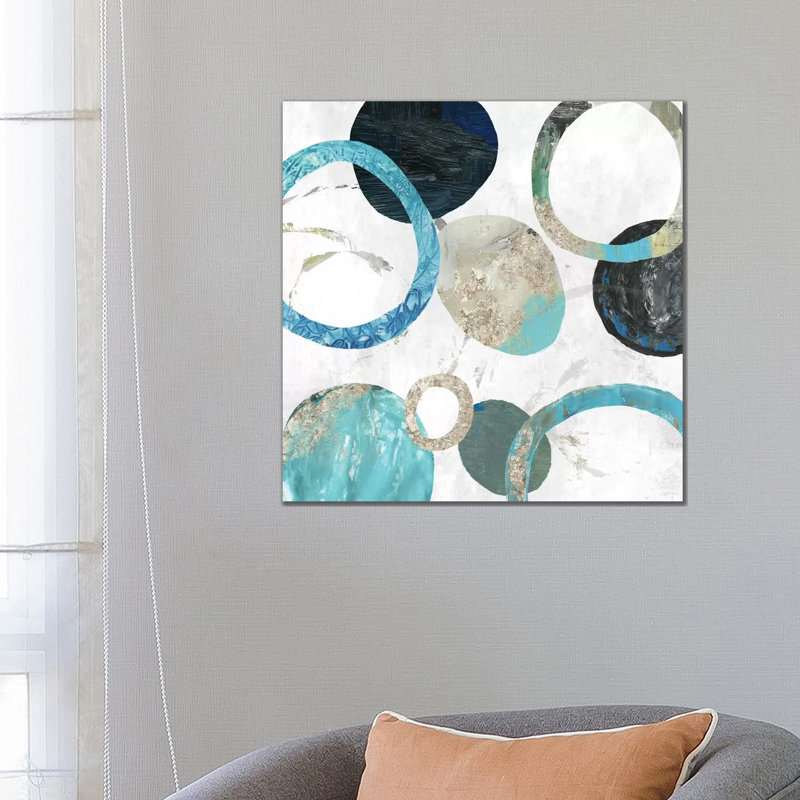 Rings II 1 Piece Wrapped Canvas Painting, 66.04 cm H x 66.04 cm W x 1.91 cm D