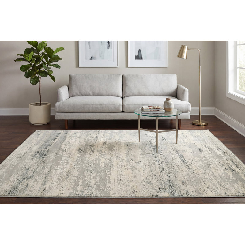 Maurin Abstract Indoor Rug, Rectangle 5'3" x 7'7"