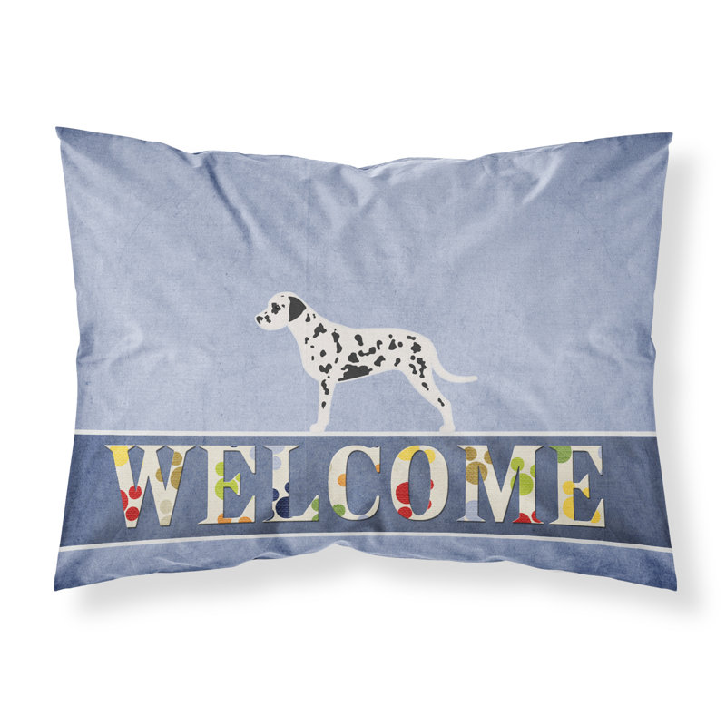Taie d’oreiller welcome, Dalmatien