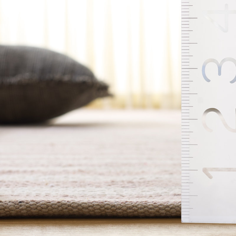 Tapis en coton tissé à la main Ilona, Rectangle 9 pi x 12 pi