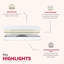 Premium 9 po Lit moyen à ressorts ensachés dans un sommier - simple TG-439996696