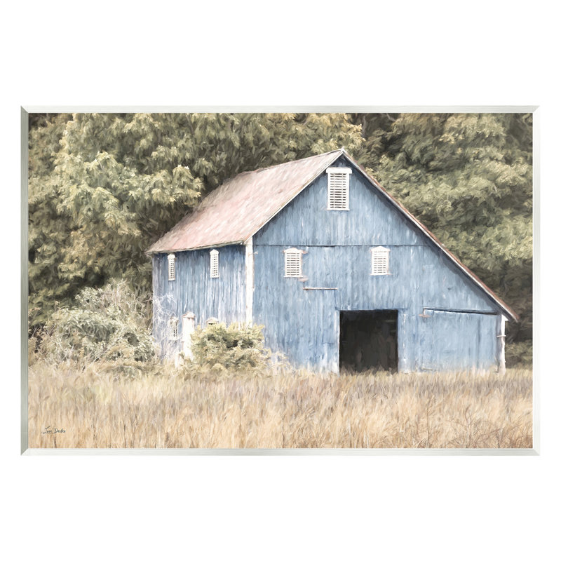 «Rustic Barn» par Lori Deiter, H 13 po x l 19 po