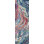 Hand Knotted Abstract Area Rug in Aqua/Silver/Plum