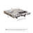 Briamarie 39.37'' Luxury Sintered Stone Square Coffee Table,Center Table with Stainless Steel Feet-2062570428