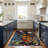 Antibacterial Hall Carpet, 100% Polyester, 31.5 x 118.1 Inches | Non-Slip Underside, 8 mm Pile Height, 650 g/m² | Machine Washable, 3D Digital Printing | Durable Indoor Rug for Living Room & Entryway, Easy Care-1271544887