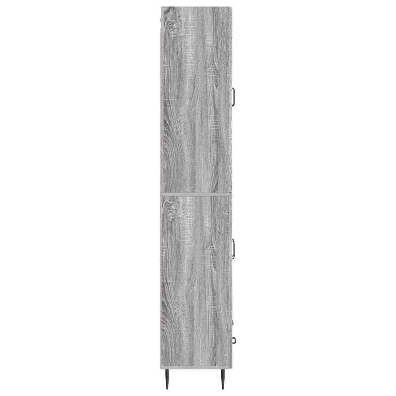 Storage Cabinet, Grey Sonoma