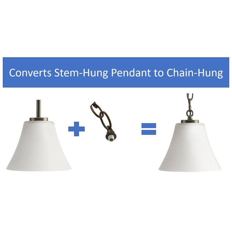Loop and Chain Hang Kit, Brushed Nickel