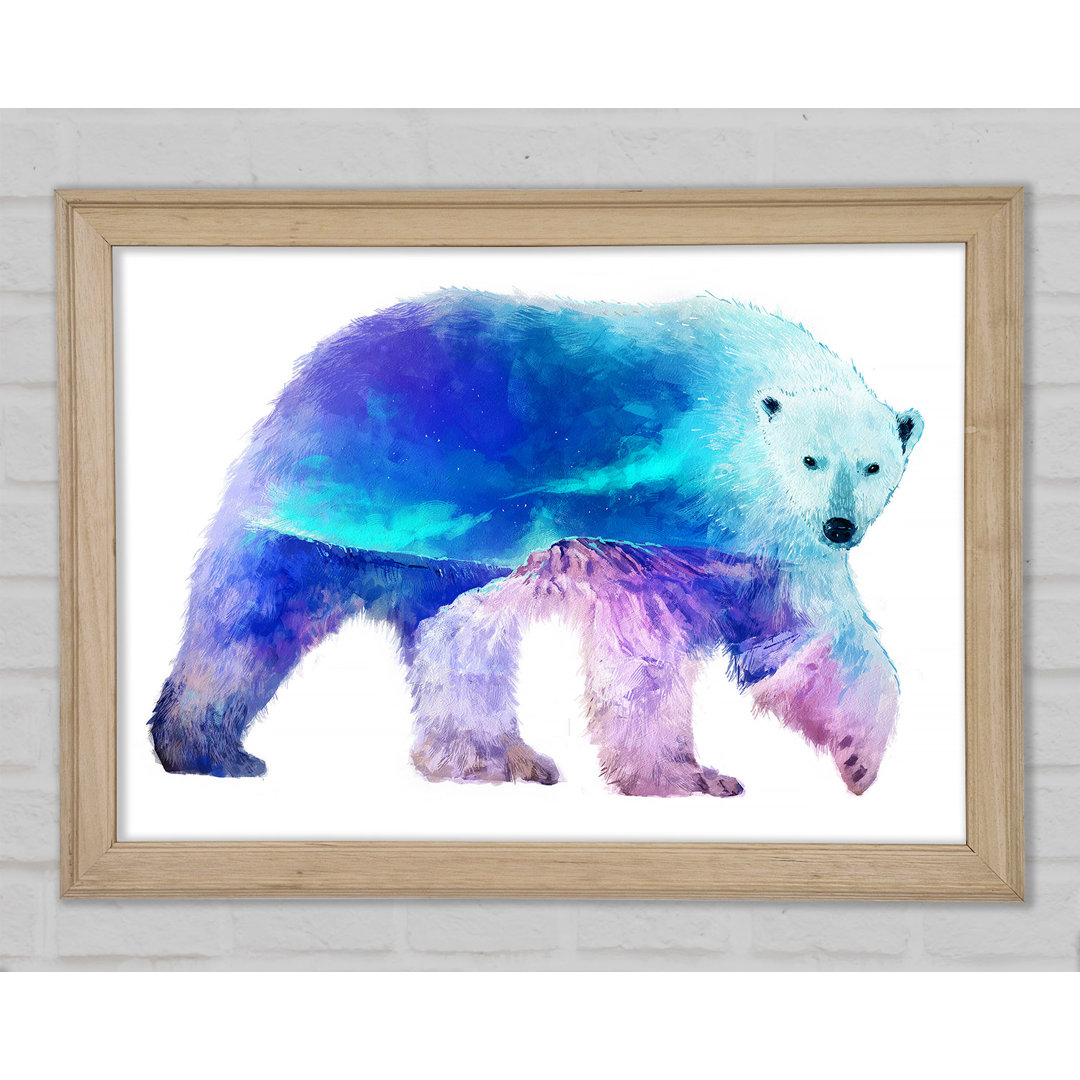 Gerahmtes Bild Polar Bear Glory