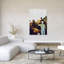 Mona Lisa Reimagined Classic Modern Abstract Wall Art Print by Marja Van Den - Wrapped Canvas Print-448698356