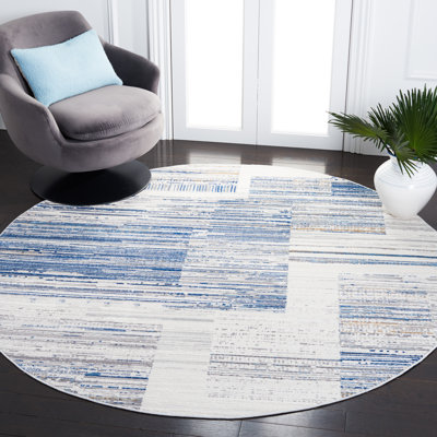 Hobgood 100 Performance Abstract Rug