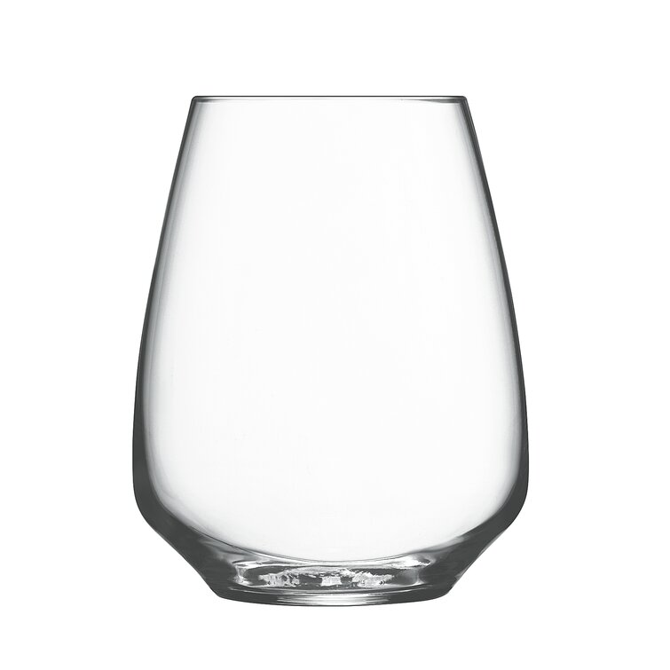 Luigi Bormioli Atelier Stemless Cabernet Wine Glass, Set of 6