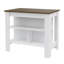 Îlot de cuisine, quatre pieds, trois tablettes-129164685-129164677