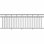 Providence Three Line Level Rail Kit Vinyl Porch and Stair Railings