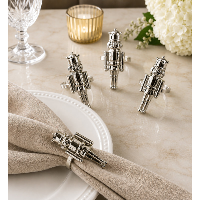Metal Napkin Ring, Dark Gold