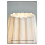 Lampe sur pied avec colonne et table d'appoint Traditional