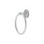 Deltana R2008-U26 6-1/2" Diameter R Series Traditional Towel Ring Polished Chrome