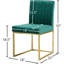 Chaise d'appoint rembourrée en velours Amberdawn-1602561294-1602561297