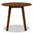Rohit Modern And Contemporary 35-Inch-Wide Round Wood Dining Table-1873162630