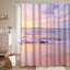 Rideau de douche avec 12 crochets Sunset-513471332