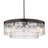 Rodrico 9 - Light Steel Dimmable Geometric Chandelier-118804819