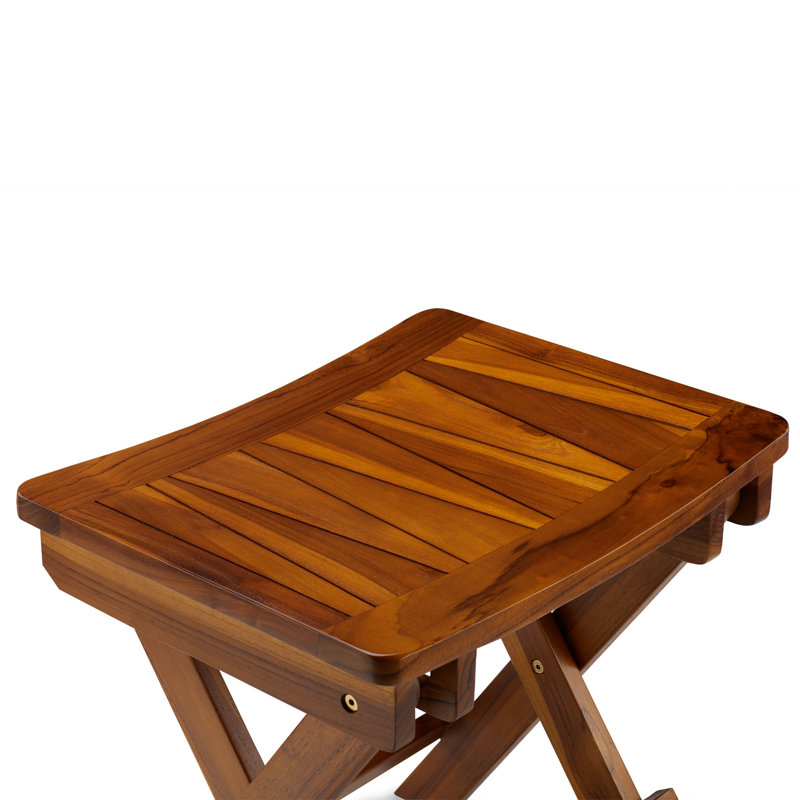 18'' W Teak Shower Bench