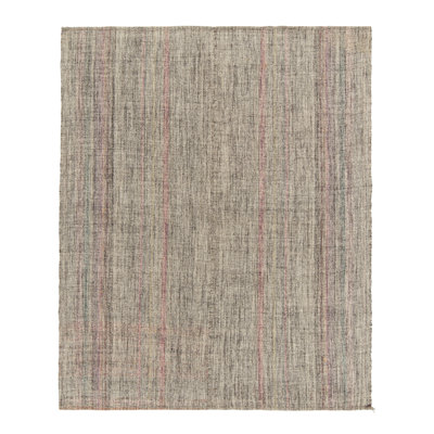 One-of-a-Kind 7’9” X 9’1” Hand Knotted Area Rug