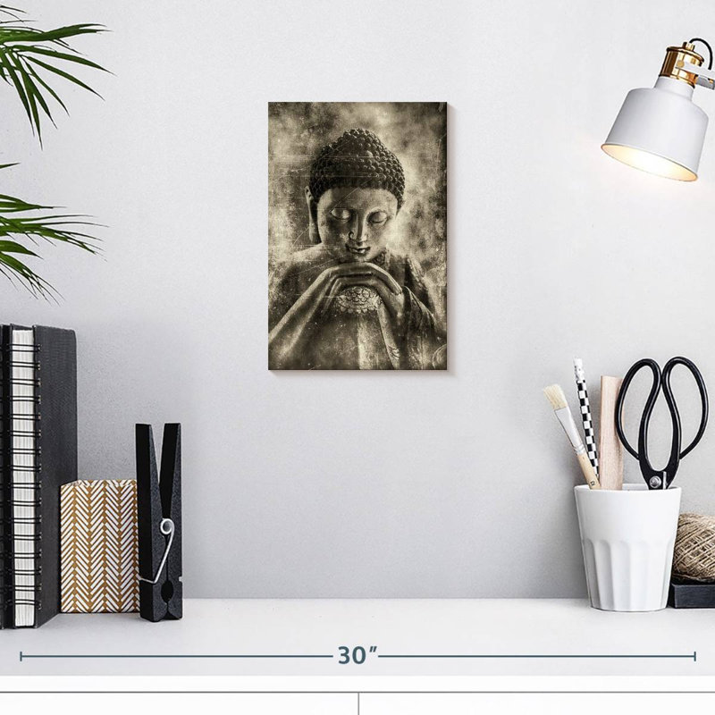 Adella Simple Buddha, 12" H x 8" W