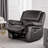 Transitional Recliner Chair with Pillow Arms & Welt Trim | Manual Recliner | Leather-Match Upholstery | FSC Certified | Living Room Essential-349193957