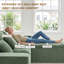 101″L-shaped Boneless Chenille Upholstered Sofa No Assembly-129943484