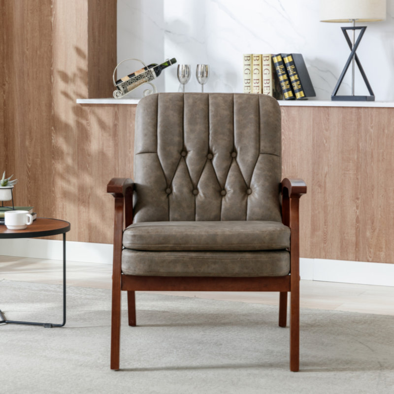 Fauteuil Lasanska, Brun
